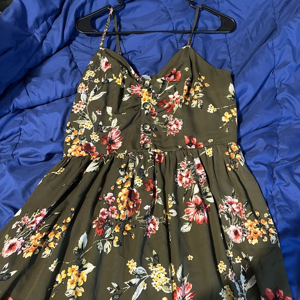 Knee length spring dress